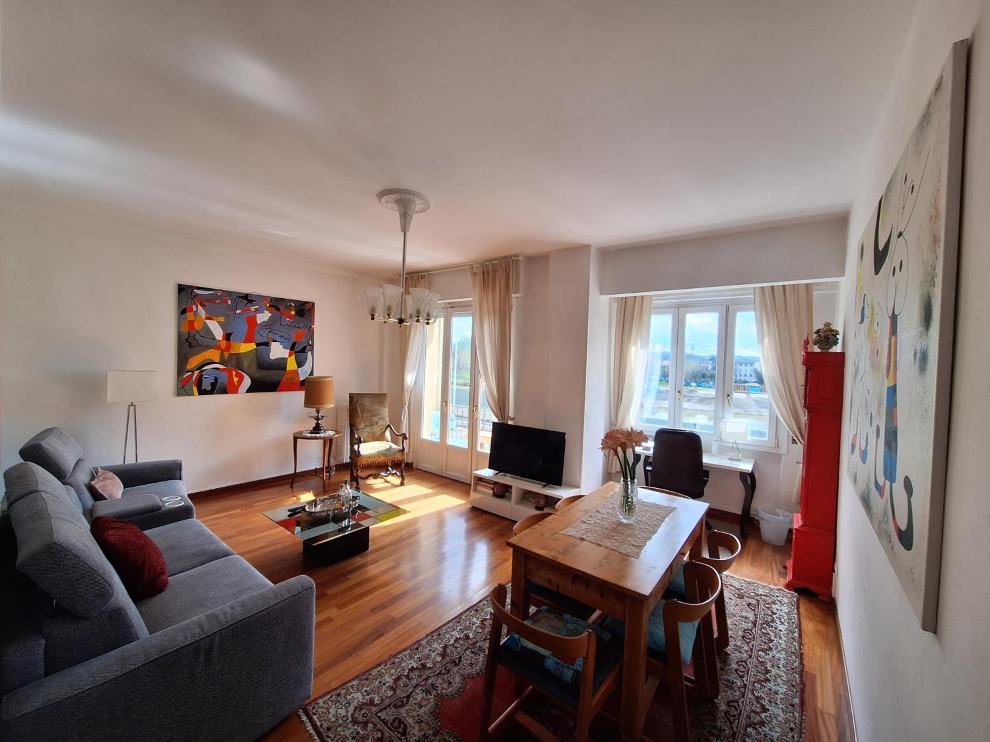 Arno River View Apartment Terraces, Free Parking Флоренція Екстер'єр фото