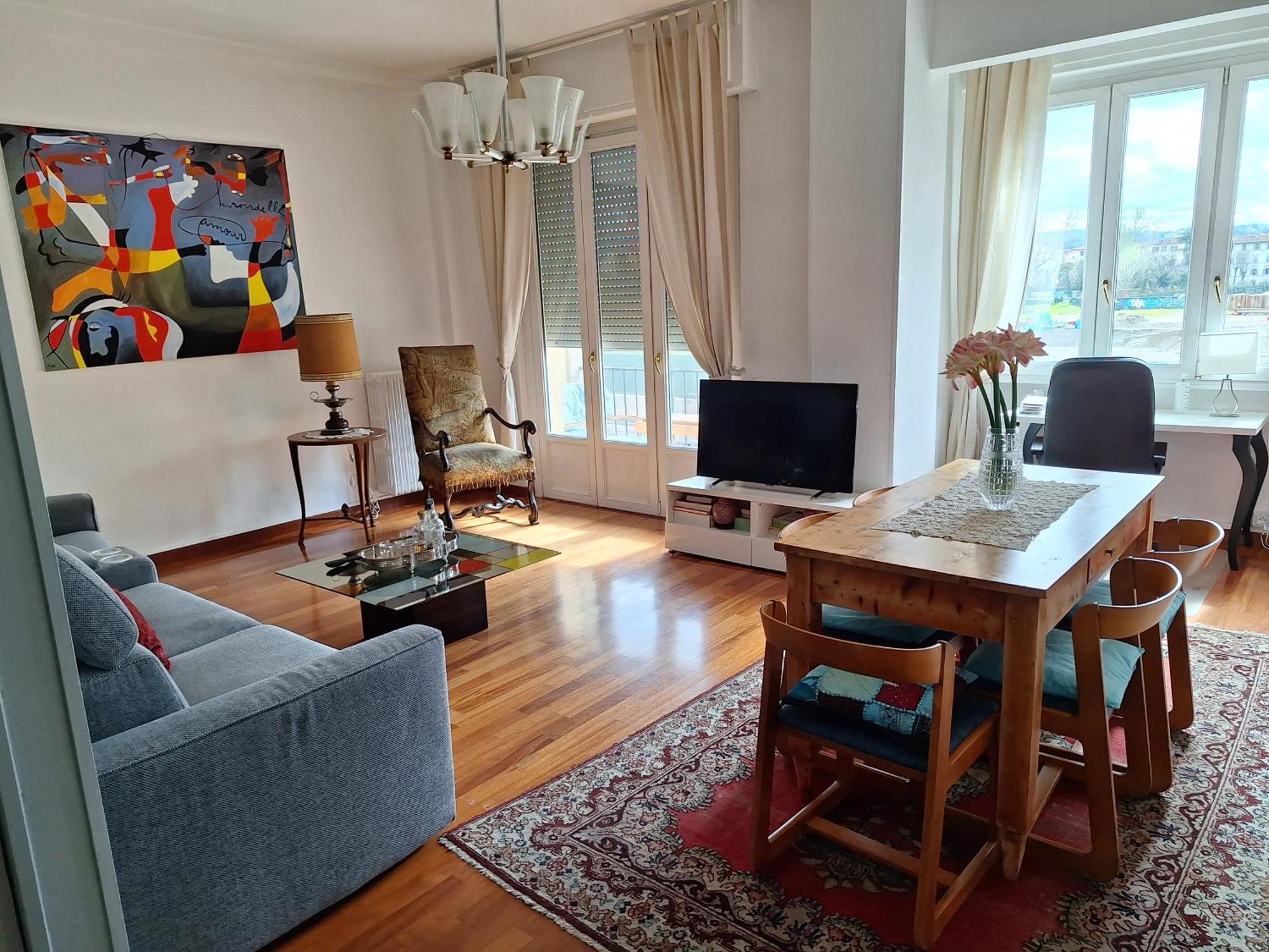 Arno River View Apartment Terraces, Free Parking Флоренція Екстер'єр фото